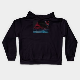 Red planet Kids Hoodie